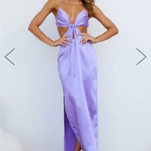 Hello Molly In Control Maxi Dress Lilac